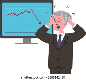 men graph analysis happy confused