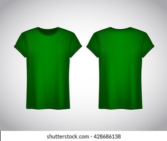 2,418 Green tshirt mockup Images, Stock Photos & Vectors | Shutterstock