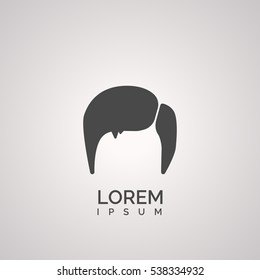 men hairstyle icon design