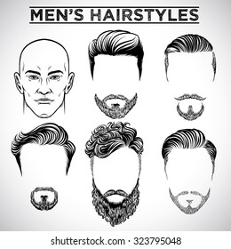 Imagenes Fotos De Stock Y Vectores Sobre Vector Male Hair