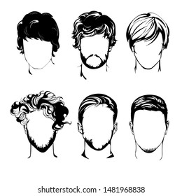 Imagenes Fotos De Stock Y Vectores Sobre Man S Hairstyle