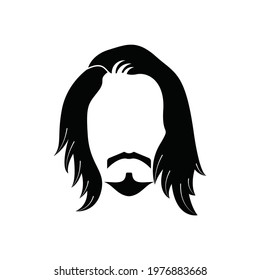 Men Hairstyles Haircut Beard Vector Illustration Stock Vector (Royalty ...