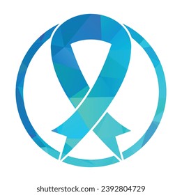 Men health prostate cancer November awareness month poster for social solidarity campaign.