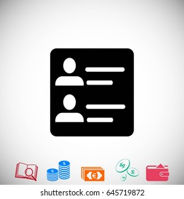men icon vector, flat design best vector icon