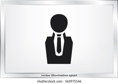 men icon vector illustration EPS 10