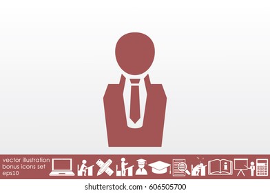 men icon vector illustration EPS 10