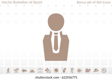 men icon vector illustration EPS 10