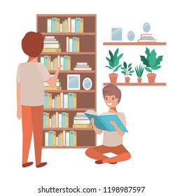 men in the library avatar character - Powered by Shutterstock - Get 15% off with code: PIKWIZARD15