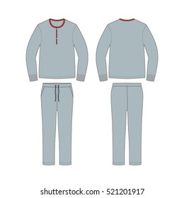 Men Lounge Wear Pajama Set