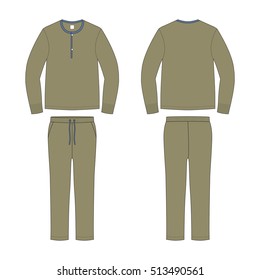 Men Loungewear Pyjama Set 