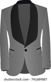 Men modern tuxedo. vector illustration