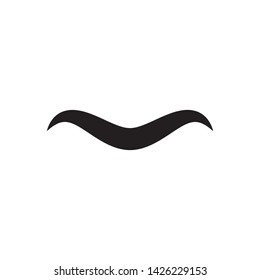 men moustache icon vector illustration