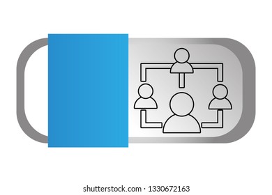 men pictogram cartoon