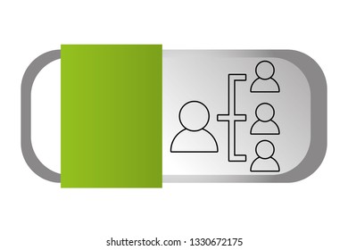 men pictogram cartoon