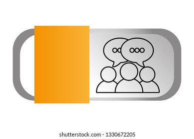 men pictogram cartoon