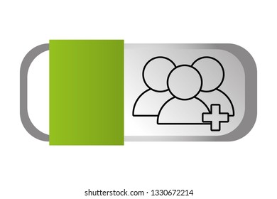 men pictogram cartoon