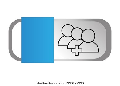 men pictogram cartoon