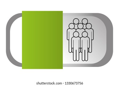 men pictogram cartoon