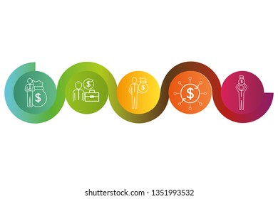men pictogram cartoon