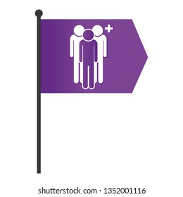 men pictogram cartoon