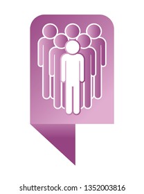 men pictogram cartoon