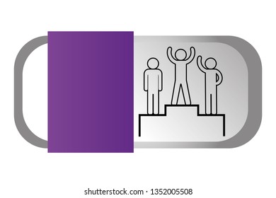 men pictogram cartoon