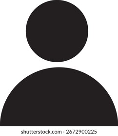 Men Profile Picture Vector Icon Concept