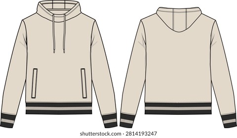 Men pull over hoodie