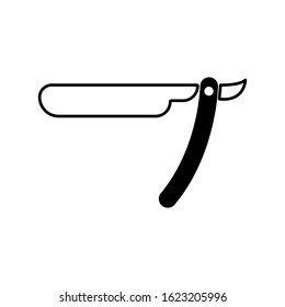 Men razor icon. Design template vector