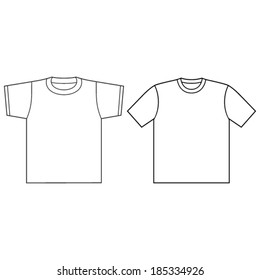 Men shirt design.