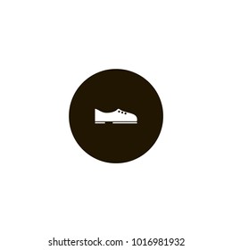 Men Shoes icon. flat design