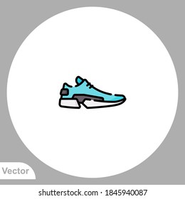 Men shoes icon sign vector,Symbol, logo illustration for web and mobile