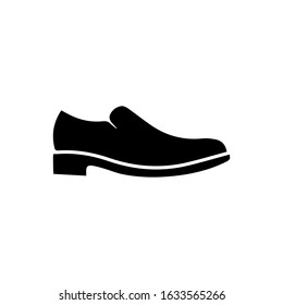 Men Shoes icon vector illustration.