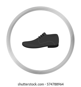 Men Shoes icon of vector illustration for web and mobile