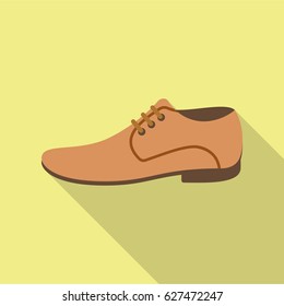 Men Shoes icon of vector illustration for web and mobile