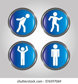 men sign design 