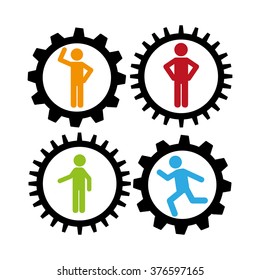 men sign design 