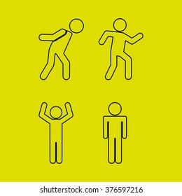 men sign design 