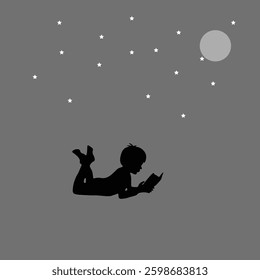  Men silhouette with vector of illustration