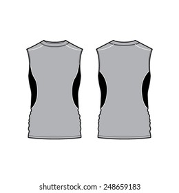 Men Sleeveless Sport Lycra Jersey Tank Top