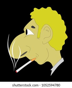 men are smoking