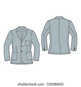 Modelo de casaco esporte masculino