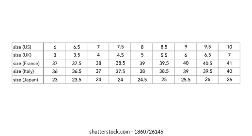 Men standard shoe size measurements in cm, style fashion male size chart for site, production and online clothes shop. US, UK, EU, France, Italy, Japan, Aus, bust, waist, hip