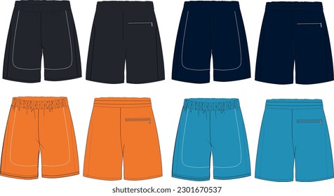 men street wear short template vector ,cosy ,sport wear