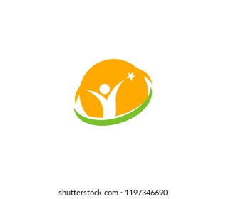 Men success logo 
