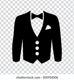 men suit jacket icon