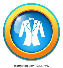 men suit jacket icon