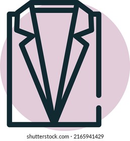 men suit vector for website symbol icon presentation