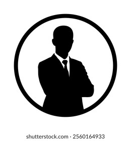 Men Suits icon logo. Vector image