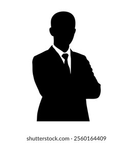 Men Suits silhouette  Vector image